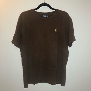 Brown Polo by Ralph Lauren Tee